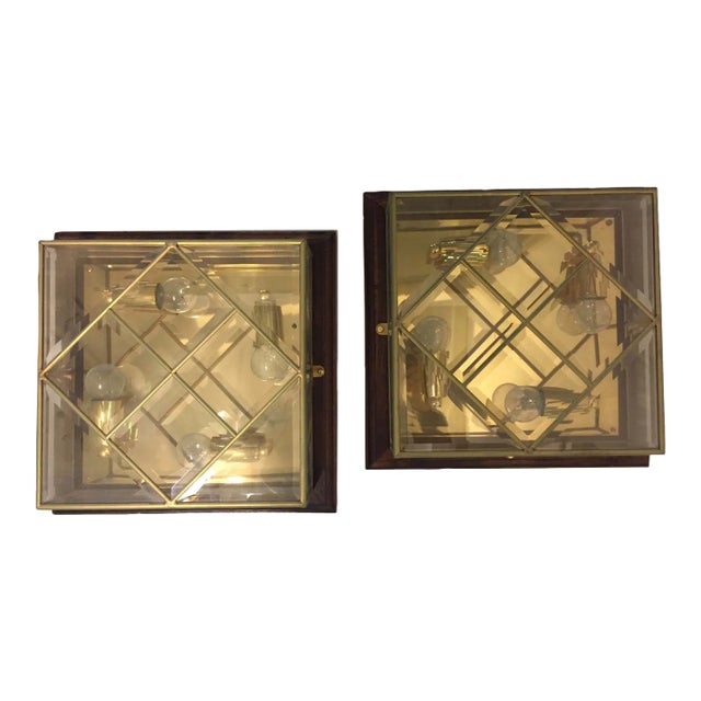 Wall Lights, 1970s, Set of 2 For Sale