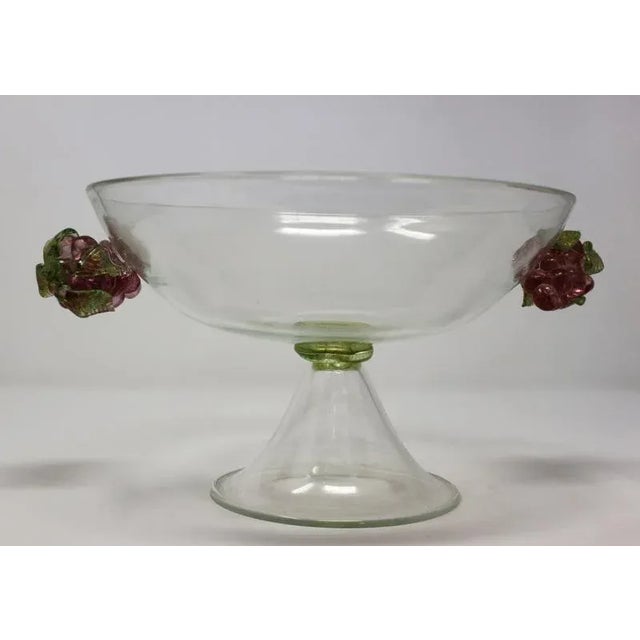 Vintage Murano Glass Centerpiece For Sale - Image 4 of 6