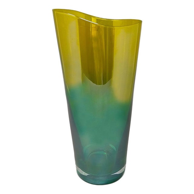 Handrafted Murano Glass Vase, Italy, 1970s For Sale - Image 6 of 6