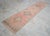 1970s Long Turkish Hallway Runner 3x13, Muted Pink and Green Oushak Rug, Hand Knotted Vintage Runner, Mid-Century Entryway Rug For Sale - Image 5 of 15