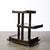 Art Deco Rectilinear Swooping Three Tier Walnut Offset Side Table W/ Plinth Base For Sale - Image 13 of 15