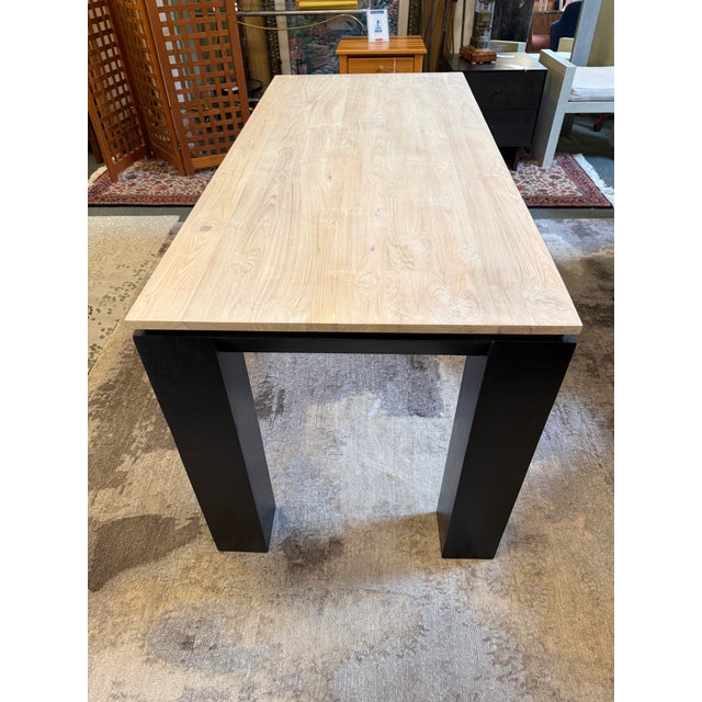 Black Vuue for Cb2 Stark Desk For Sale - Image 8 of 12