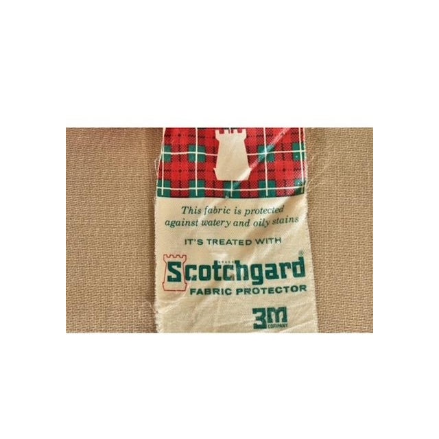 Textile 1960s Attributed to Marge Carson Post-Modern Tiger Chesterfield Sofa For Sale - Image 7 of 7