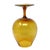 A mid-century Empoli brandy snifter in golden amber glass. Hand-blown in Italy during the 1960s, its oversized snifter...