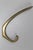 This set of 6 heavy, solid brass hooks, with original age patina, can be easily polished to a high gloss.