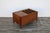 Mid-Century Modern Walnut Coffee Table With Leather Magazine Holder & Brass Casters, C. 1960s For Sale - Image 10 of 18