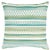 Contemporary Schumacher Fremont Indoor/Outdoor 18" Pillow in Green For Sale - Image 3 of 3