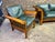 Wood Hickory Chair “Texas Series” Leather Sofa & Lounge Chair – Pr London Leather, Spring-Down, Feather & Down, 2017 For Sale - Image 7 of 12