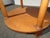 Wood Vintage Neoclassical Baker Side Table Stand W Round Sunburst Table Top & Drawer For Sale - Image 7 of 12