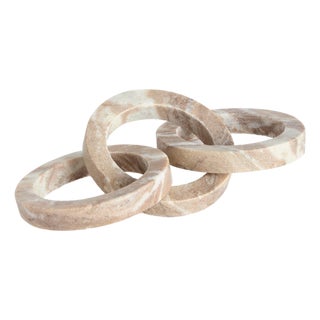 Janelle Marble Link Sculpture For Sale