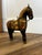 Burnt Umber Vintage Handcarved Marwari Horse For Sale - Image 8 of 10