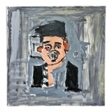"Portrait of Shaggy (P0573)" Original Contemporary Painting by Brandon Harris For Sale