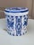 French Country Mid-20th Century Dutch Delft Blue & White Covered Sugar Jar For Sale - Image 3 of 10