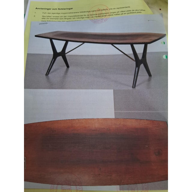 Danish Vintage Rosewood Coffeetable Around 1970 For Sale - Image 11 of 12