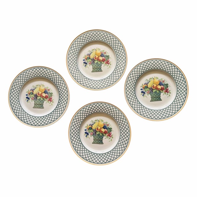 Villeroy & Boch Basket Pattern Dinner Plate - Set of 13 For Sale - Image 6 of 7
