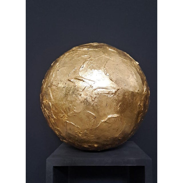 Exclusively handcrafted piece. This sphere is created using the ancient Chinese papier-mâché technique – a millennia-old...