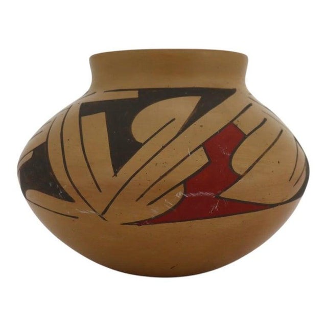 Vintage Mexican Mata Ortiz Pottery Jar Signed by Rafael Silveira C1970 For Sale - Image 4 of 9