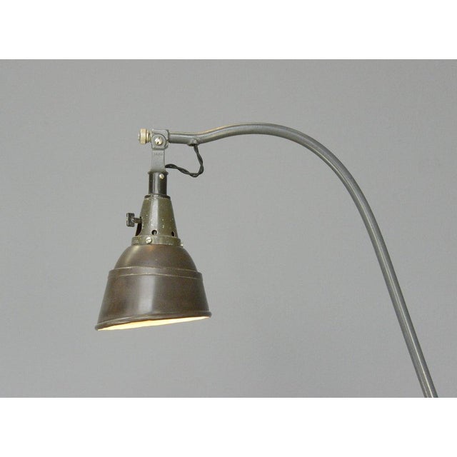 Brown Typ 113 Peitsche Table Lamp by Curt Fischer for Midgard, 1940s For Sale - Image 8 of 18