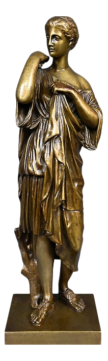 Raingo Frères after Praxiteles, Diana of Gabii, Late 19th Century, Bronze