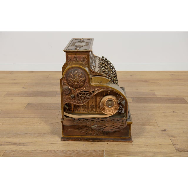 Antique American Cash Register, 1890s For Sale - Image 5 of 18
