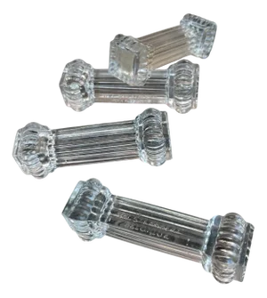 Knife Holders from Val St Lambert, 1930s, Set of 4