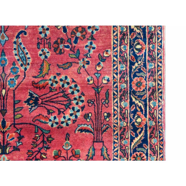 1920s Early 20th Century Sarouk Mohajeran Rug For Sale - Image 5 of 12