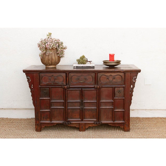 Early 20th Century Painted Butterfly Sideboard For Sale - Image 10 of 10