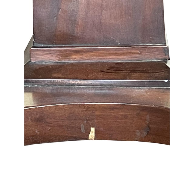 Antique Empire Mahogany Drop Leaf Table For Sale - Image 12 of 12