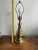 Vintage Stiffel Solid Brass Table Lamp — Heavy Cast Traditional Regency Base For Sale In Philadelphia - Image 6 of 7