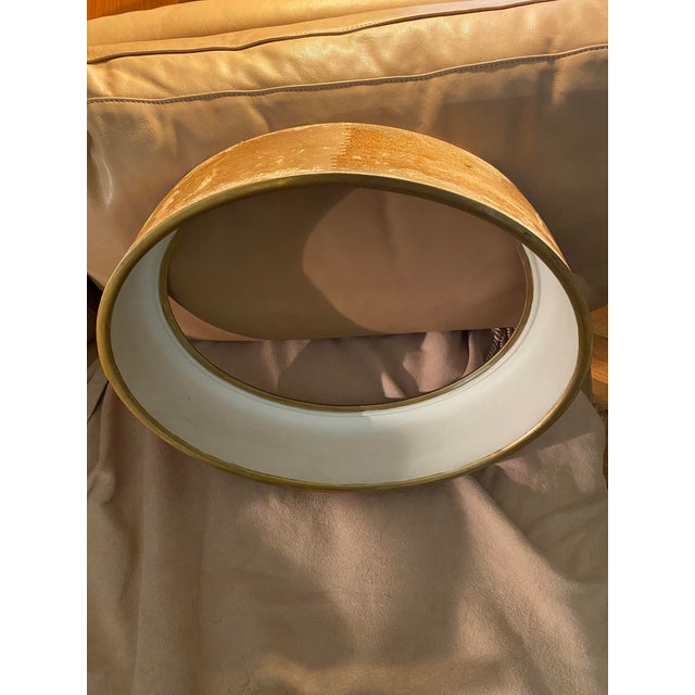 English Walnut Oval Mirror For Sale - Image 14 of 18
