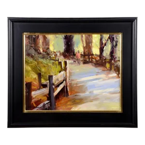 Howard Carr "Morning Stroll" Oil Painting on Canvas
