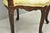 Yellow Antique French Louis XV Style Carved Walnut Yellow Fabric Boudoir Lounge Chair For Sale - Image 8 of 14