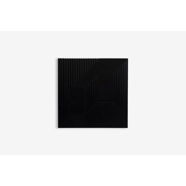 Craig Ellwood Painting Titled for Josef, Black #1 For Sale - Image 4 of 7