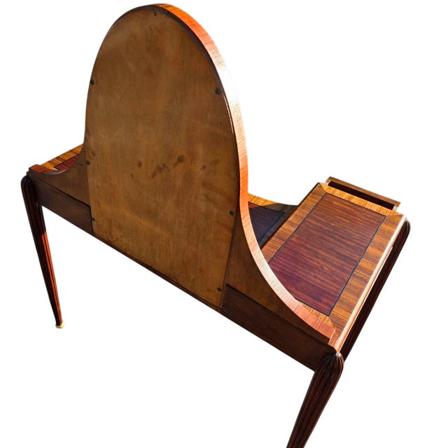 Early 20th Century Antique Art Deco Vanity in the Manner of Émile-Jacques Ruhlmann For Sale - Image 5 of 14
