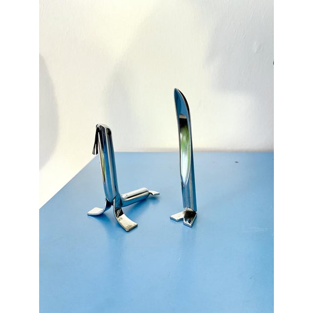 1970s Vintage Steel Seal & Penguin, Italy, 1970s, Set of 2 For Sale - Image 5 of 10