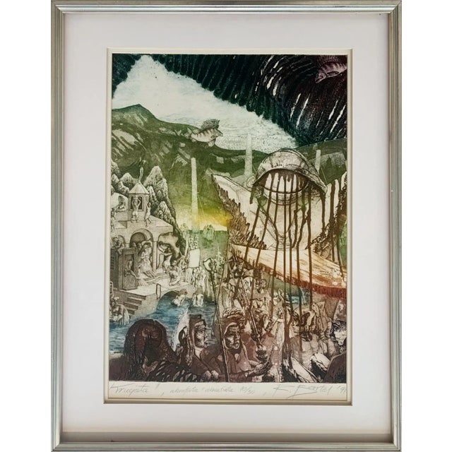1990s Robert Bartel, Crusade, 1991, Etching For Sale - Image 5 of 6