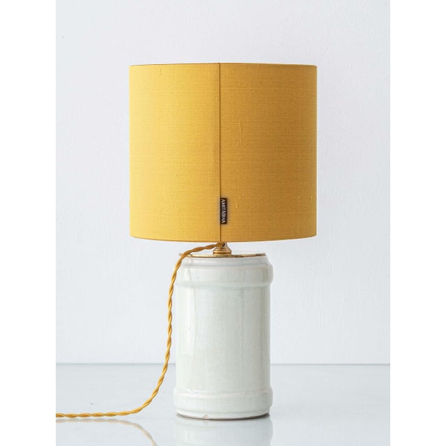 Italian Renaissance Revival Albarello Apothecary Jar Table Lamp, 19th Century For Sale - Image 10 of 12