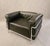 LC3 Armchair in Black Leather from Le Corbusier, 1970s For Sale - Image 9 of 9
