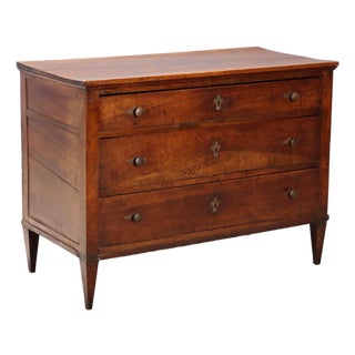 Chest of Drawers in Walnut For Sale