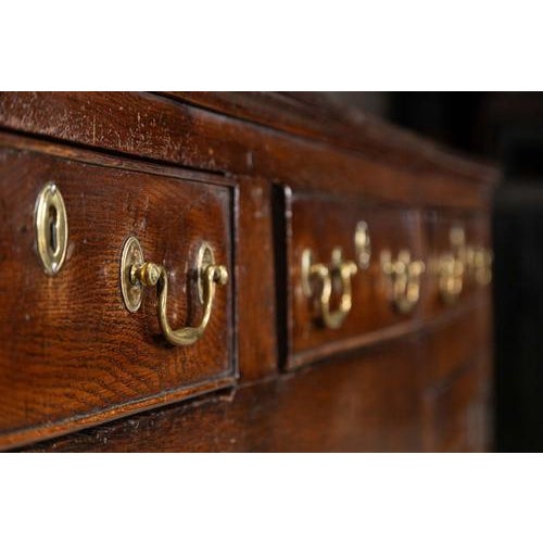 George III English Oak Dresser Base, 1790s For Sale - Image 10 of 18