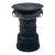 Late 20th Century Frog Drum Metal Outdoor Side Table - Large For Sale