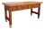 1950s Industrial Maple Library Console Work Table For Sale