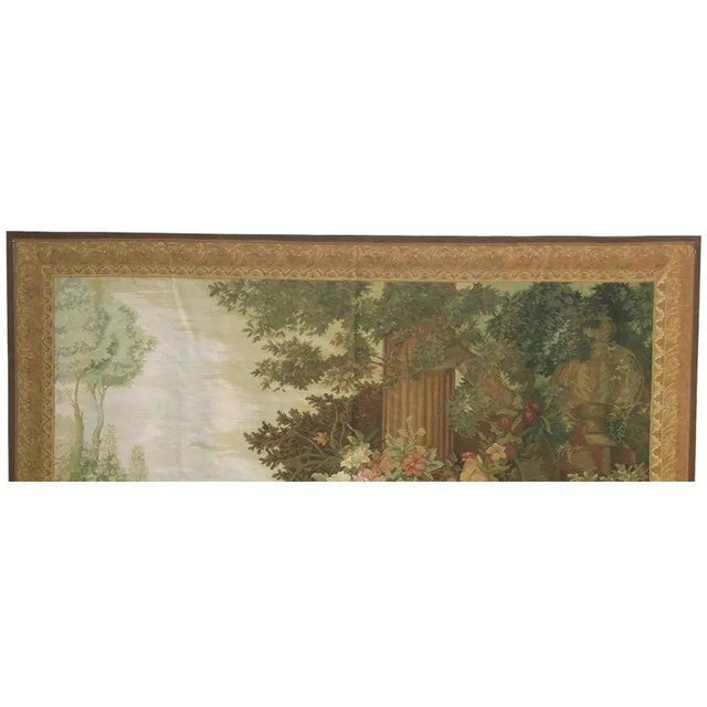 Vintage Tapestry Depicting an Exotic Bird For Sale - Image 4 of 9