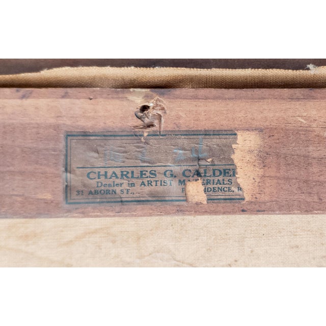 Early 20th Century American Impressionist Painting of Venice, Signed For Sale - Image 12 of 12