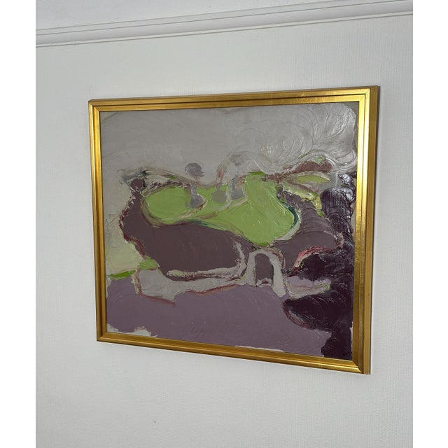 Rolf Magnusson, Waves of Color, 1960s, Oil on Canvas, Framed For Sale - Image 18 of 18