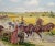 Konstantin Konstantinovich Kuznetsov - Russian Riders Scene- Oil Painting For Sale - Image 4 of 10