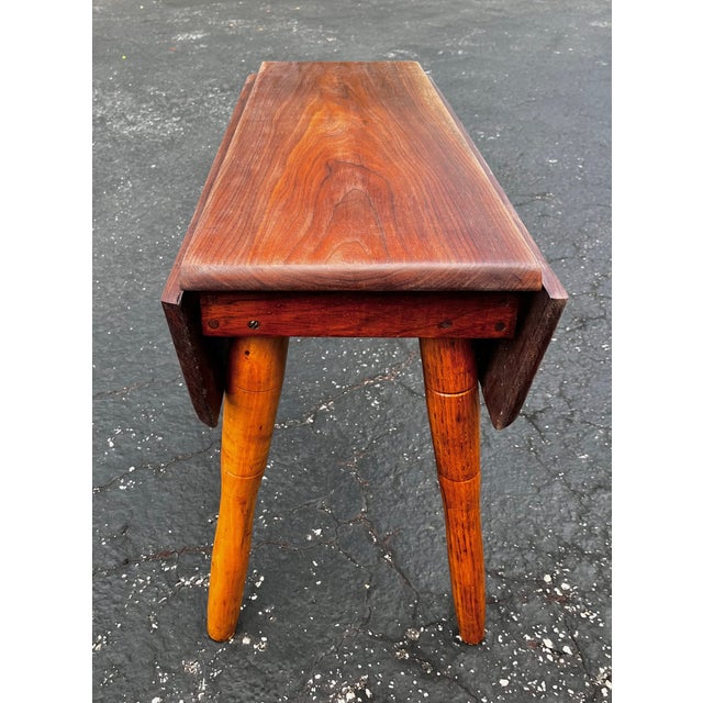 Mid Century Modern Fold-Down Coffee Table For Sale In Tampa - Image 6 of 18