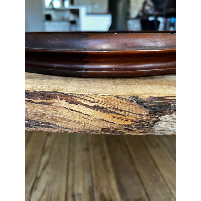 Off-white Oval Antique Italian Grand Tour Style Plaster Intaglios in 1880 Pine Frame For Sale - Image 8 of 12