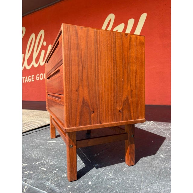 Danish Teak Vanity by Nils Jonsson for HJN Møbler For Sale - Image 9 of 10
