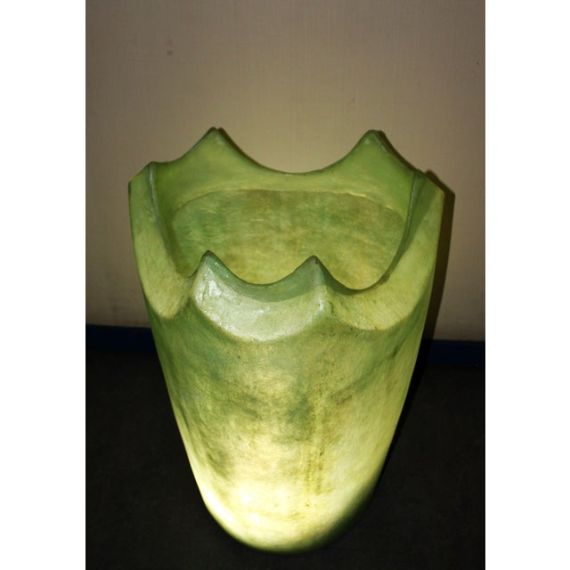 Plastic Sculptural Vases in Fiberglass, Set of 3 For Sale - Image 7 of 9